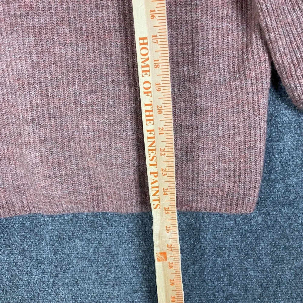 Marled Sweater Women's Medium Knit Henley Acrylic Blend‎ Adults M - Picture 6 of 8